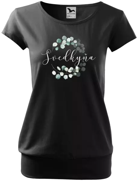 Dámske tričko Svedkyňa - eukalyptus