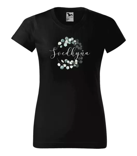 Dámske tričko Svedkyňa - eukalyptus