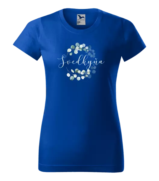 Dámske tričko Svedkyňa - eukalyptus