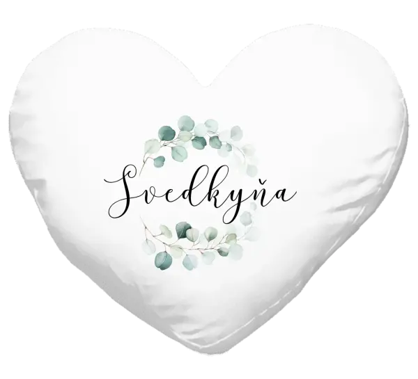 Vankúš Svedkyňa - eukalyptus