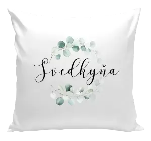 Vankúš Svedkyňa - eukalyptus