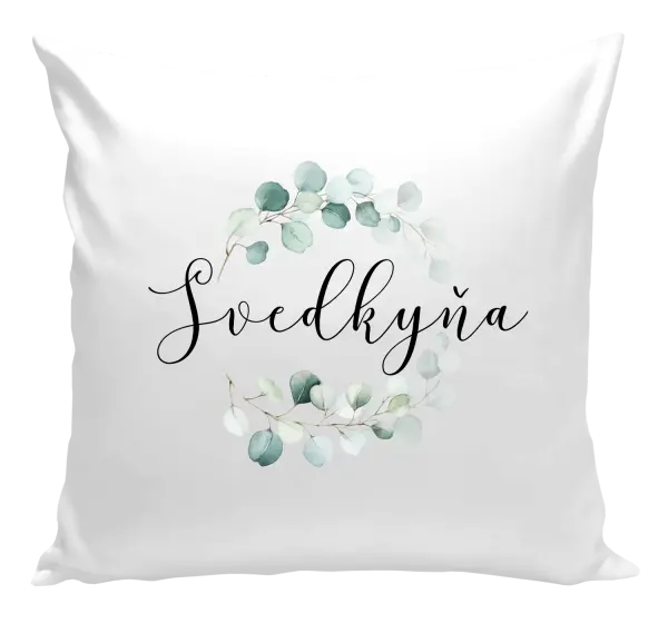 Vankúš Svedkyňa - eukalyptus