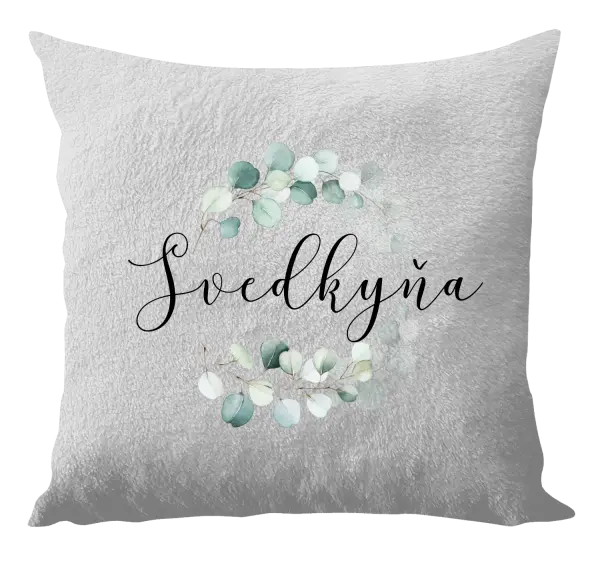 Vankúš Svedkyňa - eukalyptus