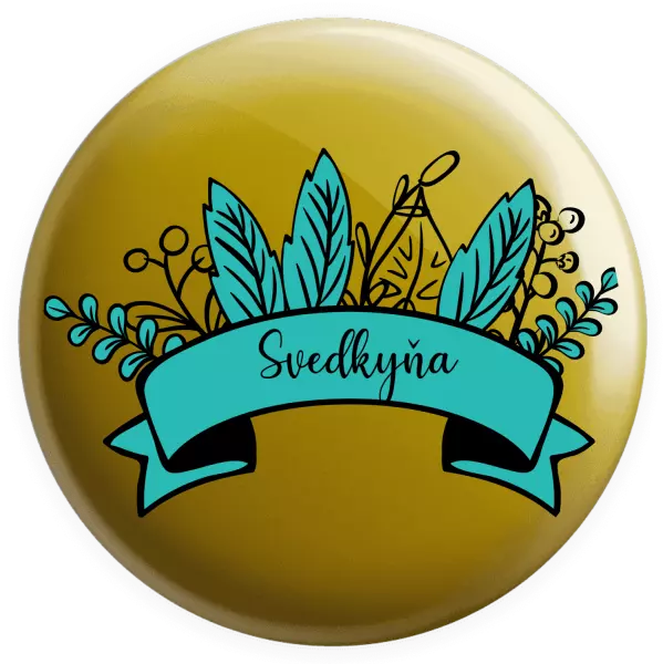 Placka Svedkyňa - zelené lupene