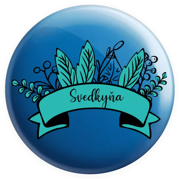 Placka Svedkyňa - zelené lupene