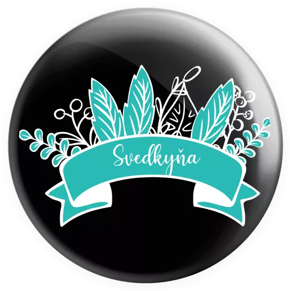 Placka Svedkyňa - zelené lupene