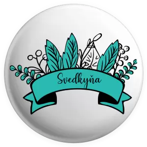 Placka Svedkyňa - zelené lupene