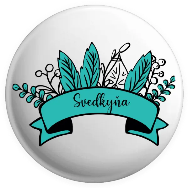 Placka Svedkyňa - zelené lupene