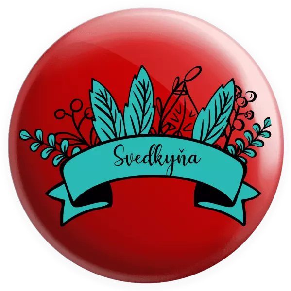 Placka Svedkyňa - zelené lupene