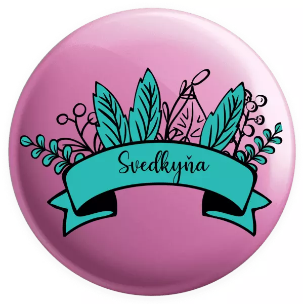 Placka Svedkyňa - zelené lupene