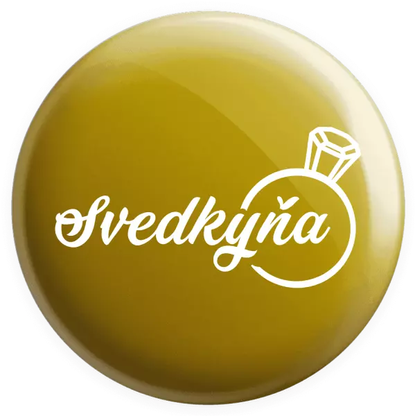 Placka Svedkyňa s prstenom