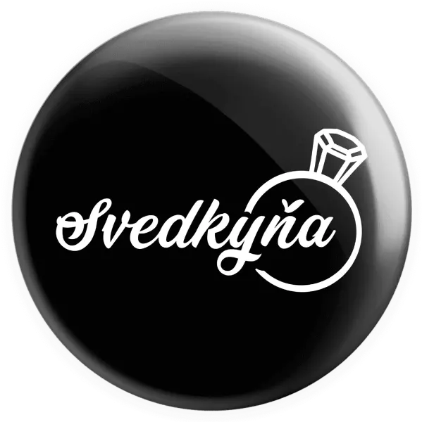 Placka Svedkyňa s prstenom