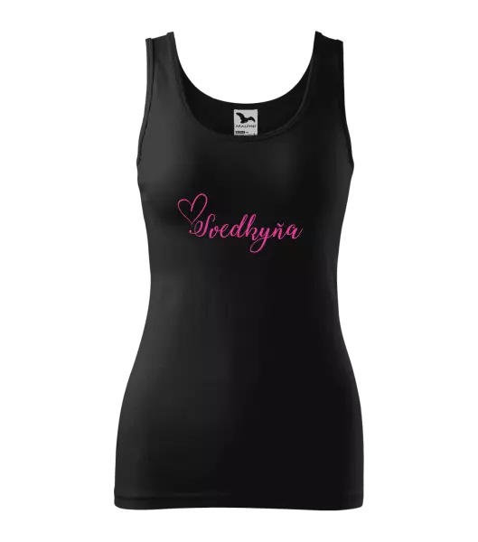 Dámske tielko Svedkyňa so srdiečkom