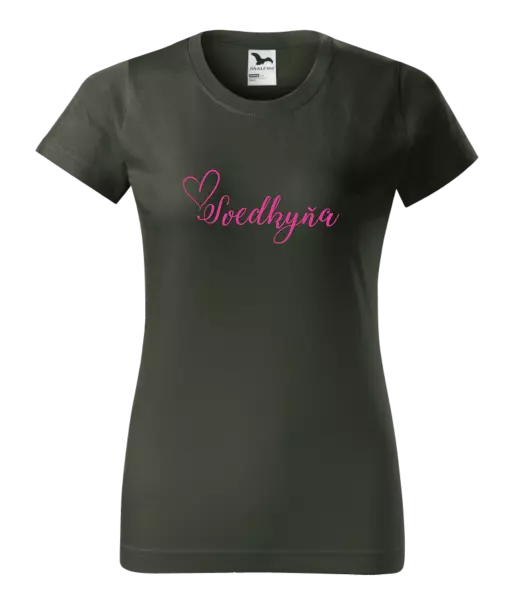 Dámske tričko Svedkyňa so srdiečkom