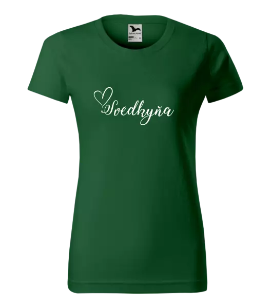Dámske tričko Svedkyňa so srdiečkom