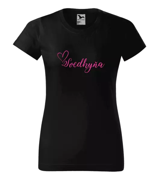 Dámske tričko Svedkyňa so srdiečkom