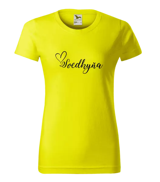 Dámske tričko Svedkyňa so srdiečkom