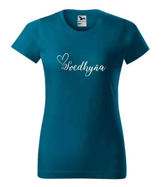 Dámske tričko Svedkyňa so srdiečkom