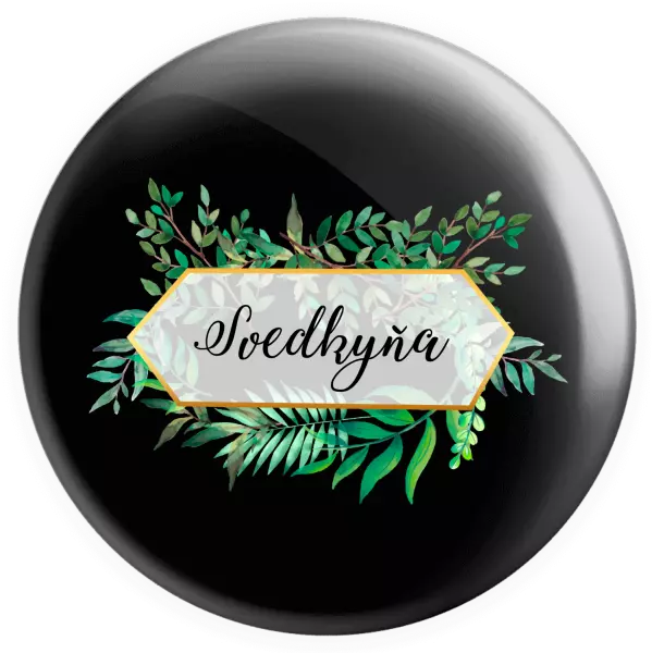 Placka Svedkyňa zelené listy