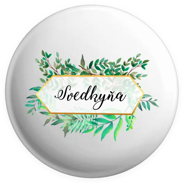 Placka Svedkyňa zelené listy