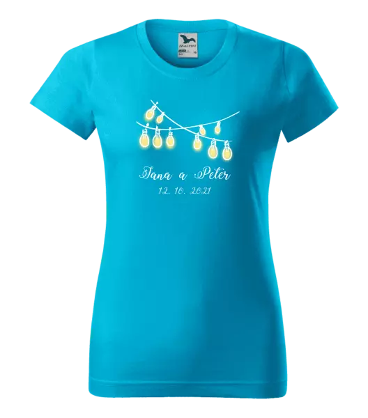 Dámske tričko Svetielka s menami