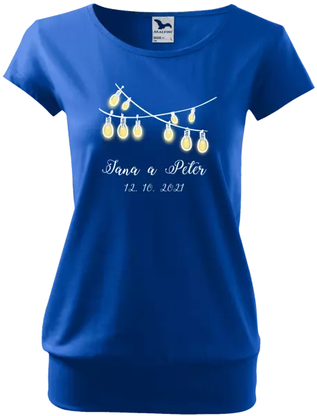 Dámske tričko Svetielka s menami