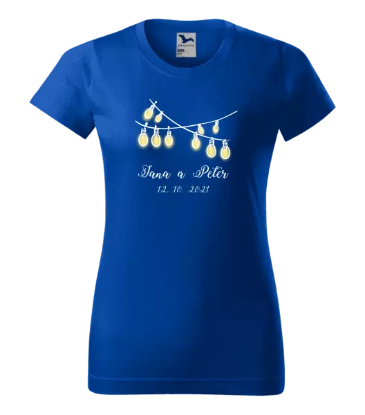 Dámske tričko Svetielka s menami