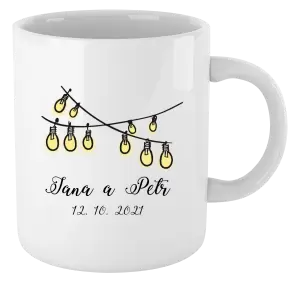 Hrnček Svetielka s menami
