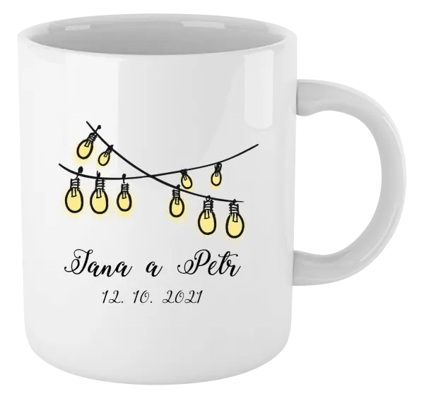 Hrnček Svetielka s menami