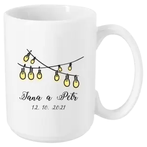 Hrnček Svetielka s menami