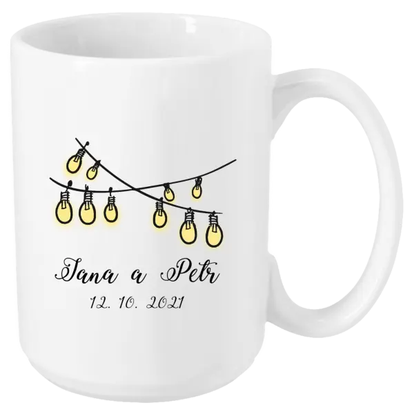 Hrnček Svetielka s menami