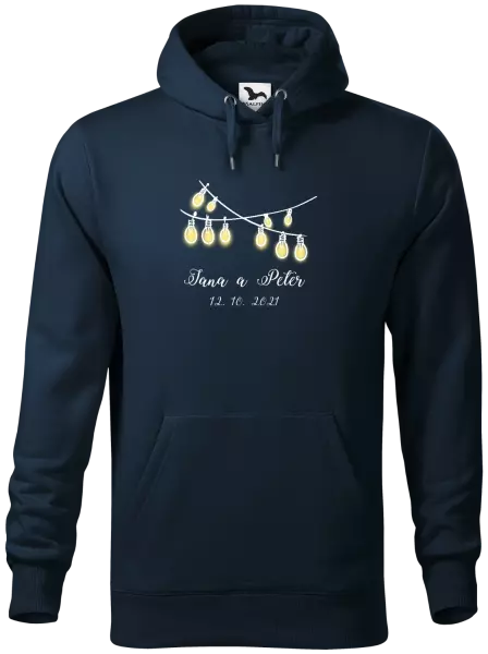 Pánska mikina Svetielka s menami