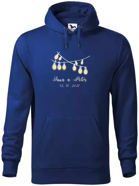 Pánska mikina Svetielka s menami