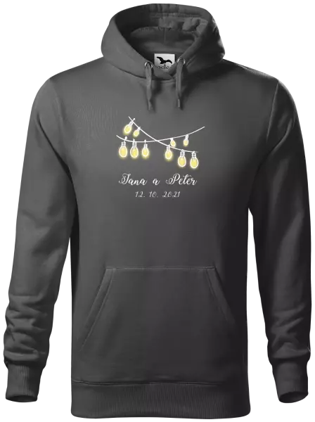 Pánska mikina Svetielka s menami