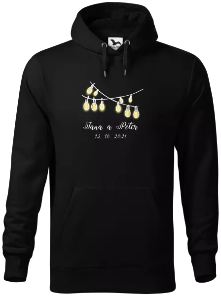 Pánska mikina Svetielka s menami