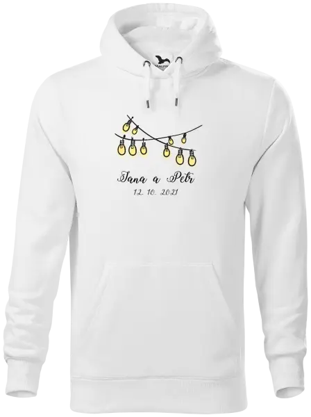 Pánska mikina Svetielka s menami