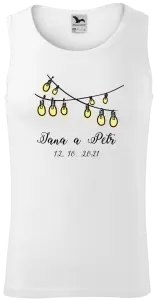 Pánske tielko Svetielka s menami