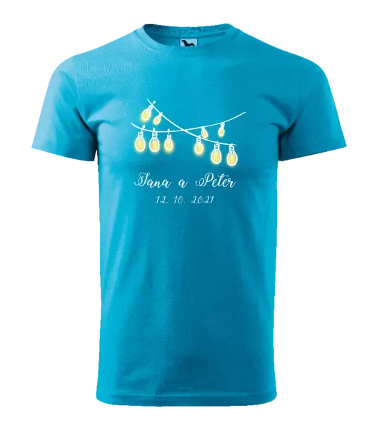 Pánske tričko Svetielka s menami