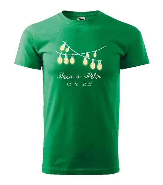 Pánske tričko Svetielka s menami