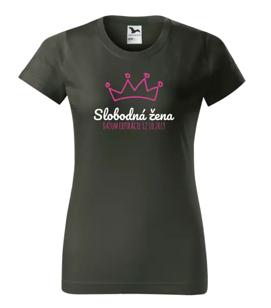 Dámske tričko Slobodná žena