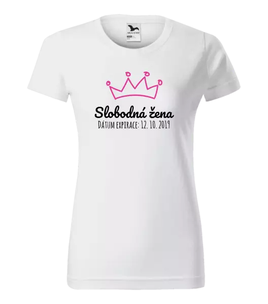 Dámske tričko Slobodná žena