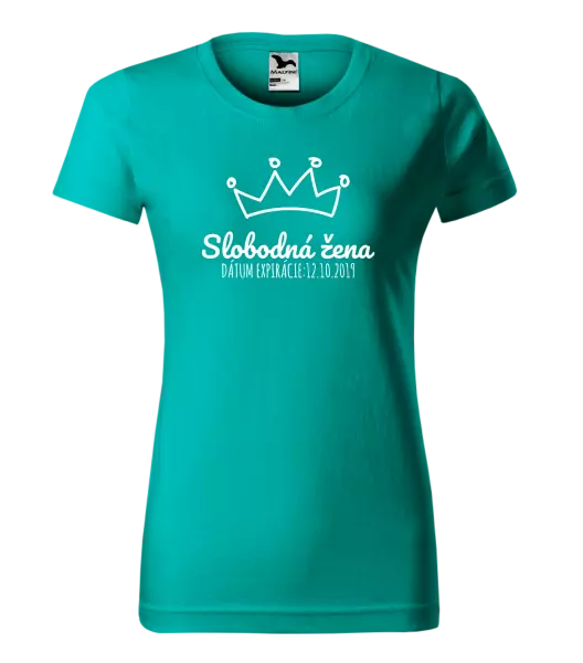 Dámske tričko Slobodná žena