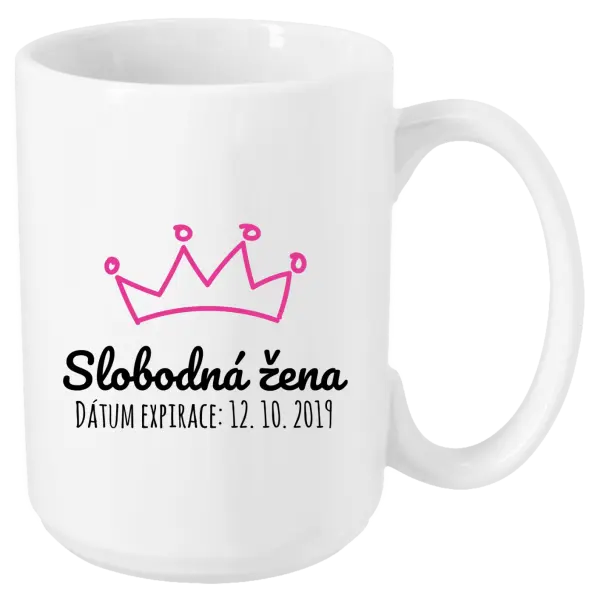 Hrnček Slobodná žena