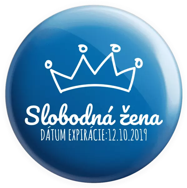 Placka Slobodná žena