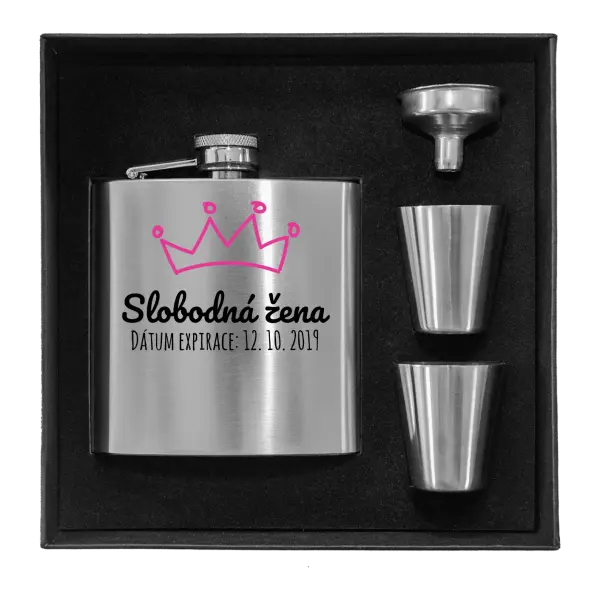 Ploskačka v krabičke Slobodná žena