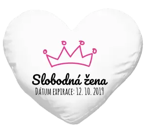 Vankúš Slobodná žena