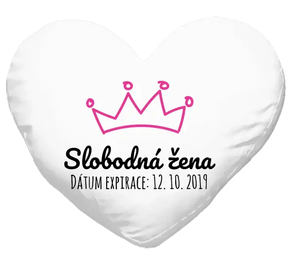 Vankúš Slobodná žena