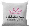 Vankúš Slobodná žena