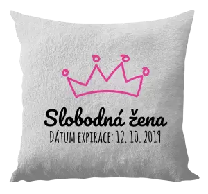 Vankúš Slobodná žena