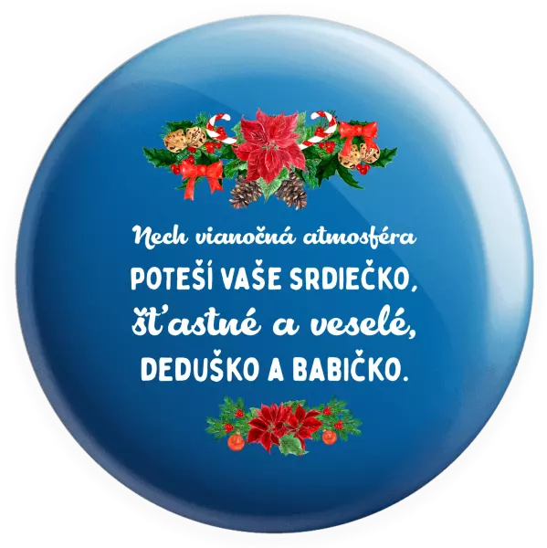 Placka Šťastné a veselé